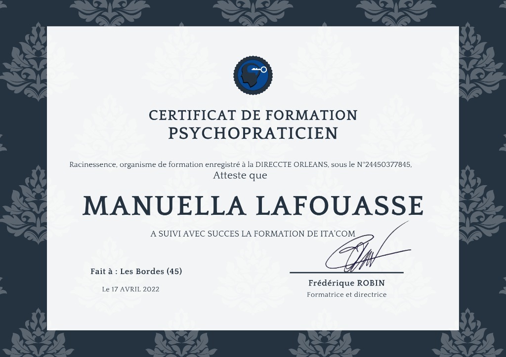 photo diplome Manuella Mayoukou Lafouasse