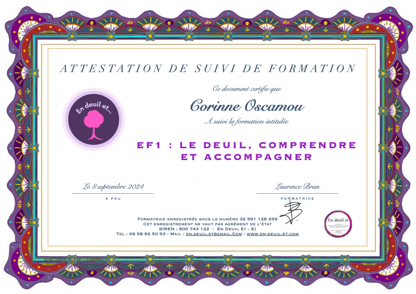 photo diplome Les Yeux d’Octavie