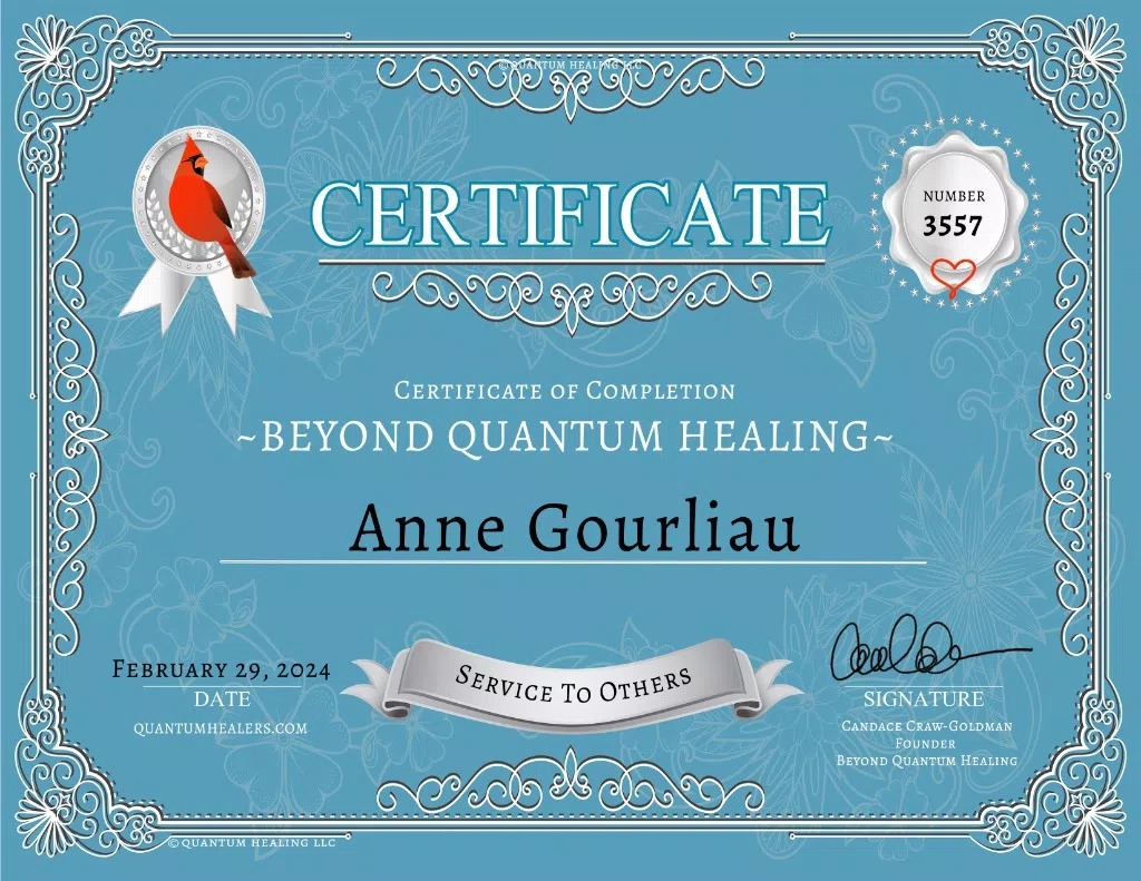 photo diplome Anaya Coeur Cristallin