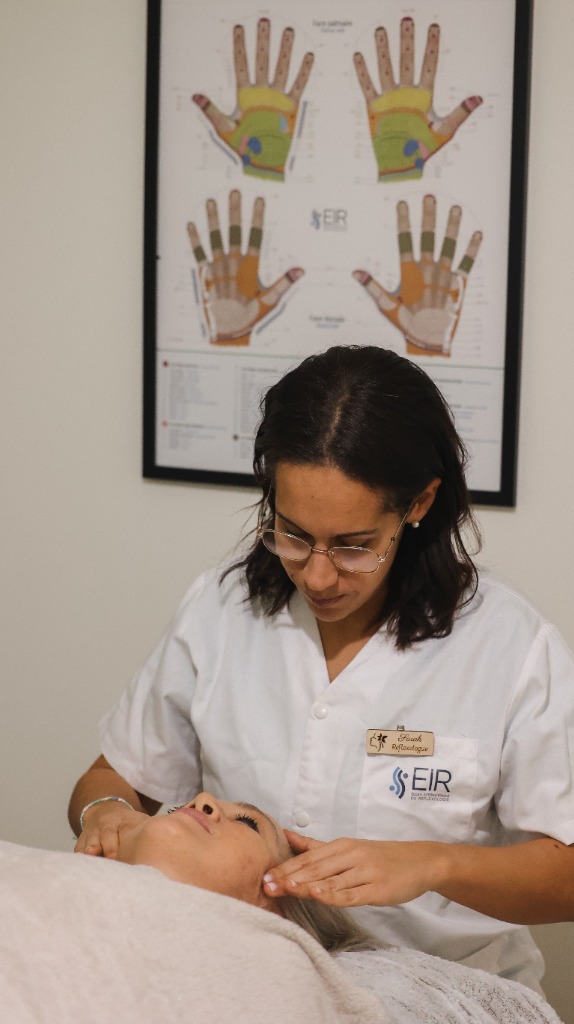 photo portrait Sarah Réflexologie