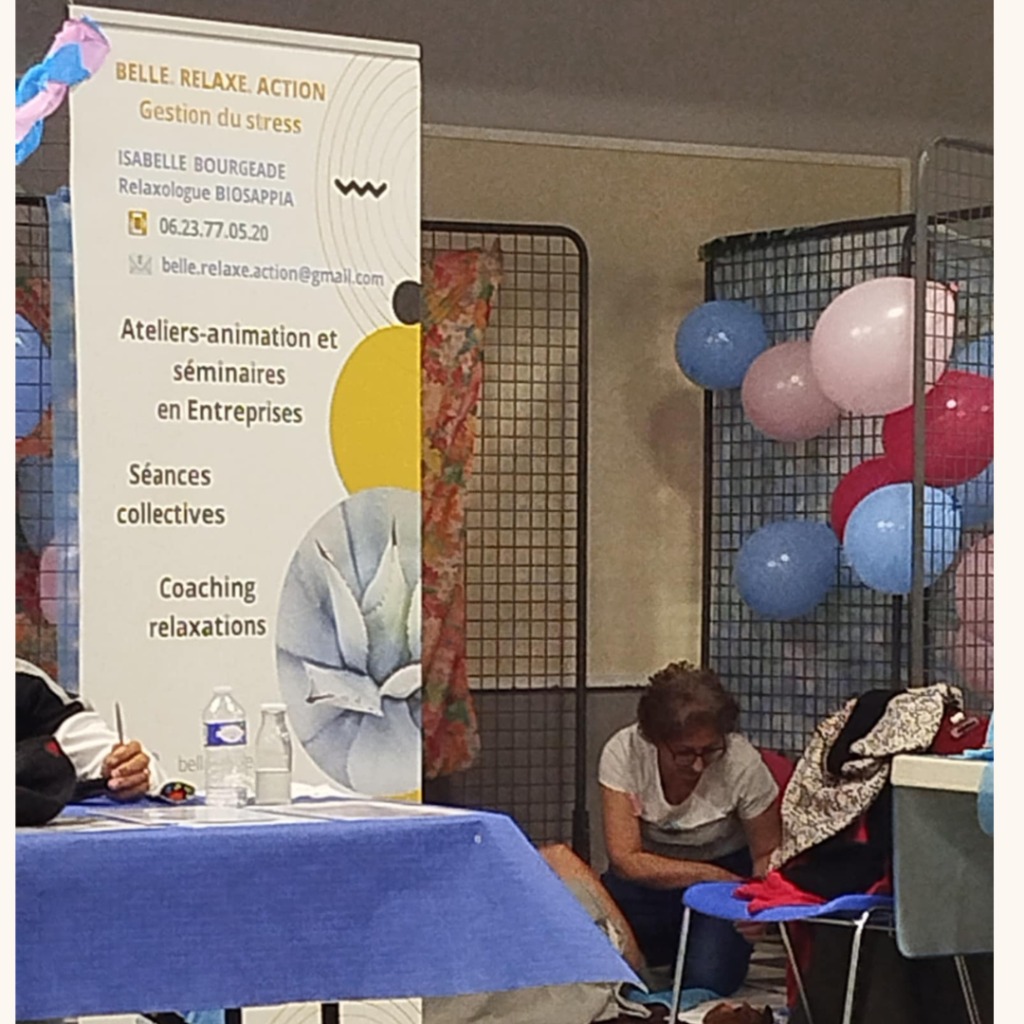 photo activite Isabelle BOURGEADE Belle Relaxe Action