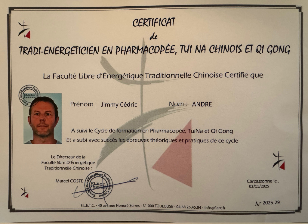 photo diplome André Jimmy