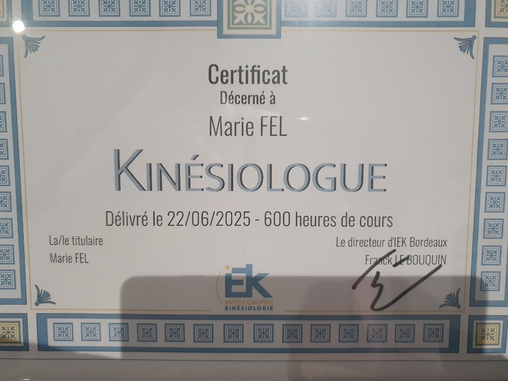 photo diplome Marie Fel