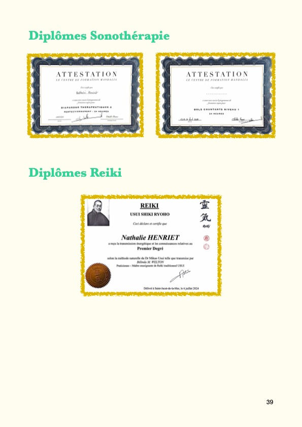 photo activite Nathalie Henriet