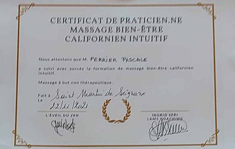 photo diplome Pascale Perrier 