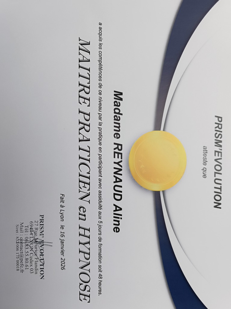 photo diplome La Voie Libérée 