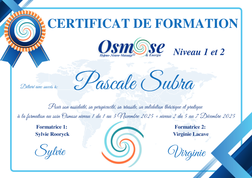 photo diplome Pascale SUBRA