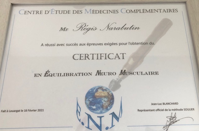photo diplome Régis narabutin