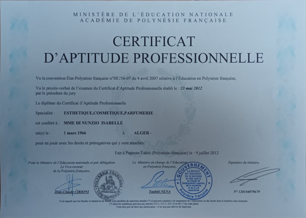 photo diplome Lâcher Prise