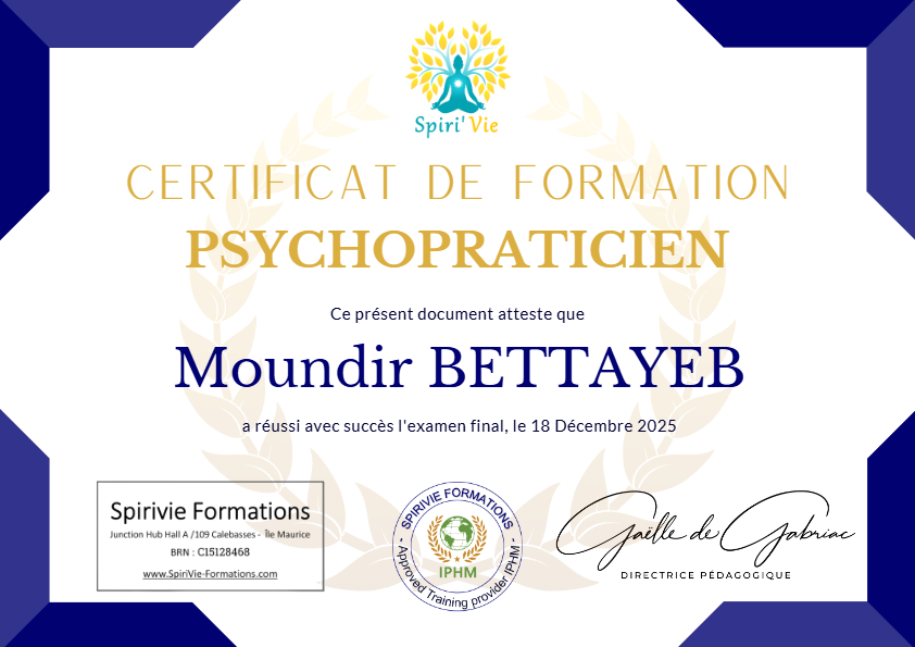 photo diplome Moundir Bettayeb