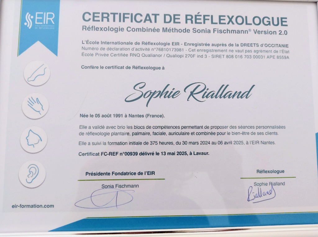 photo diplome So’ Réflexo