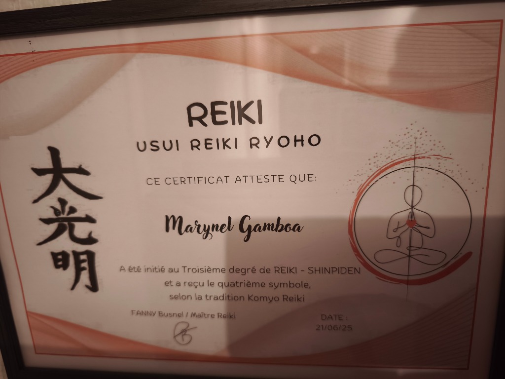 photo diplome Marynel Elena GAMBOA