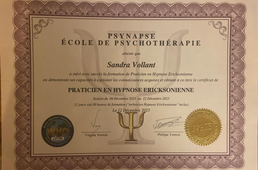 photo diplome VOLLANT Sandra