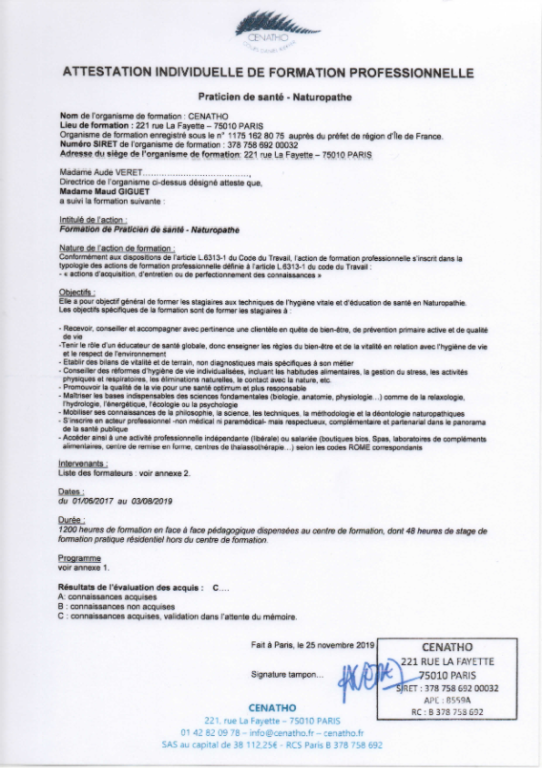 photo diplome Maud VERNHES EI