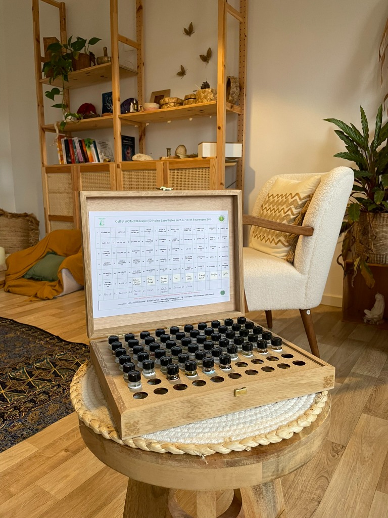 photo seance Marie Thuel - Aromatherapie holistique