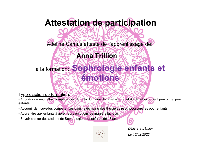 photo diplome Le cercle de karmana 