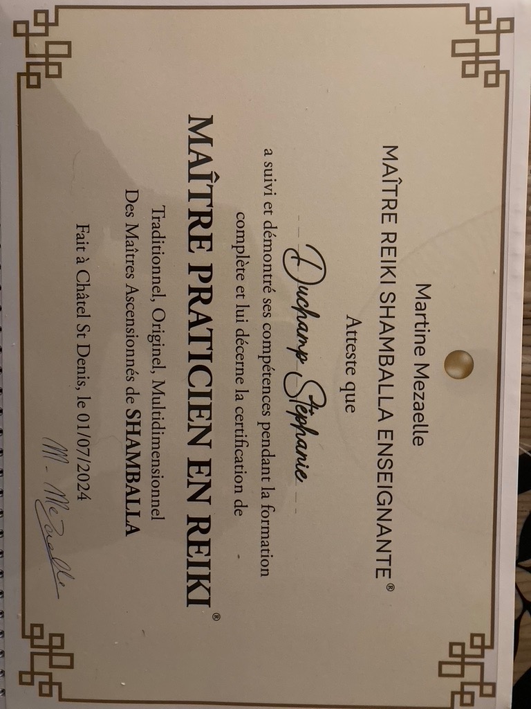 photo diplome Améthyste