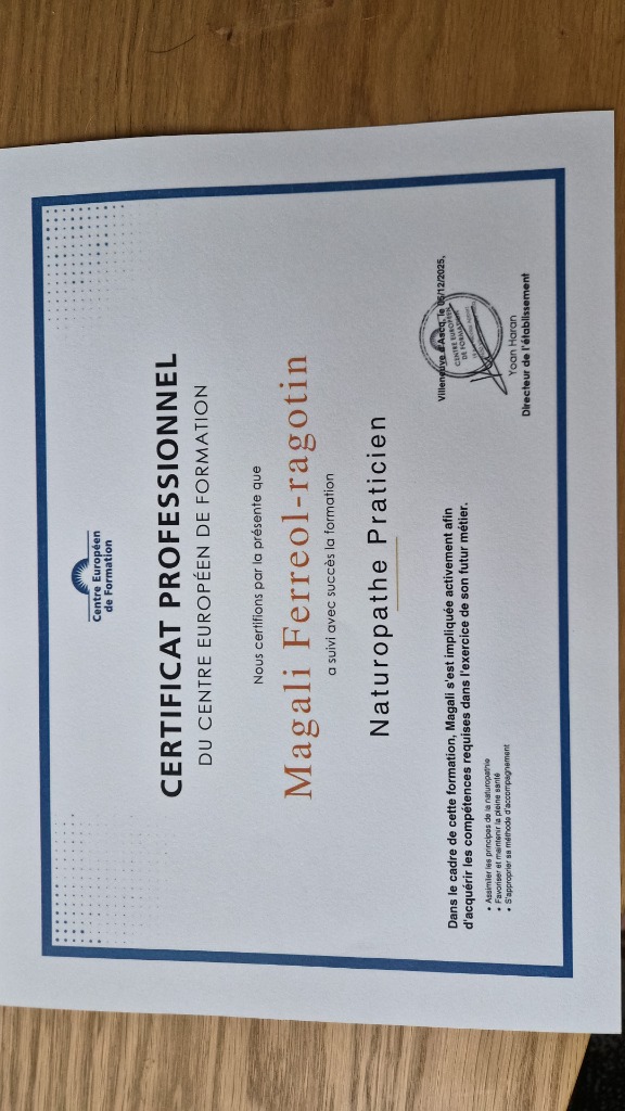 photo diplome Maison Miyori