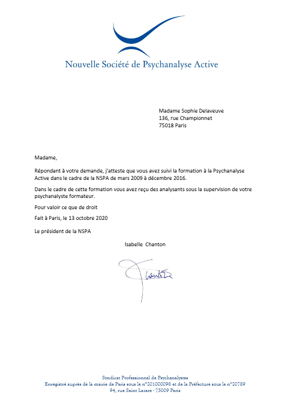 photo diplome DELAVEUVE SOPHIE