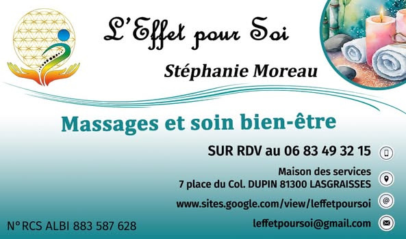 photo activite Stéphanie MOREAU - L’Effet pour Soi