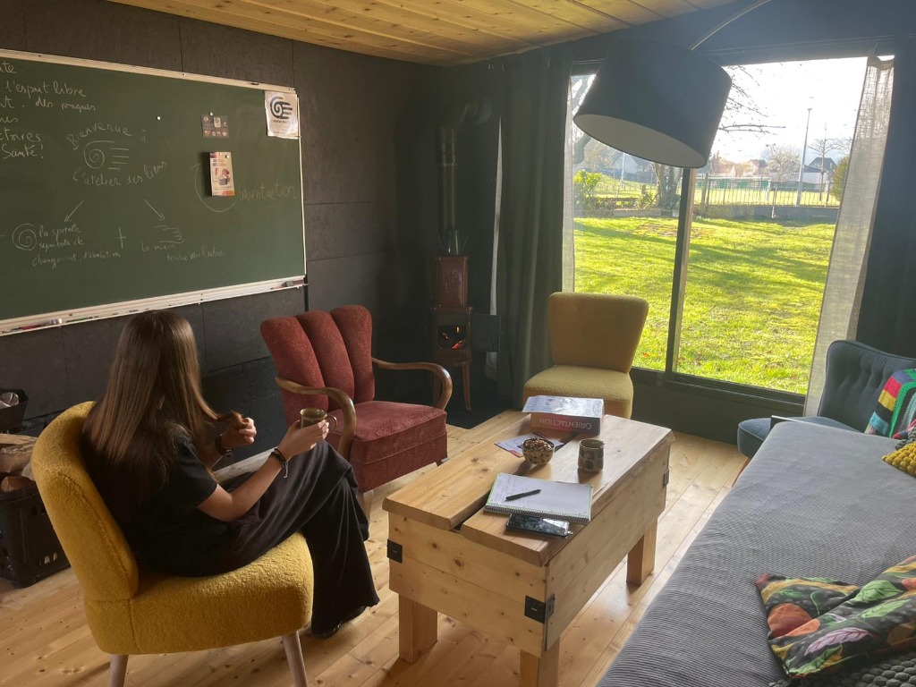 photo seance L’atelier des liens Valerie Frering-Issele