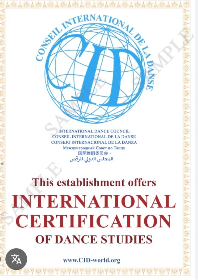 photo diplome JAM ORIENT DANSE