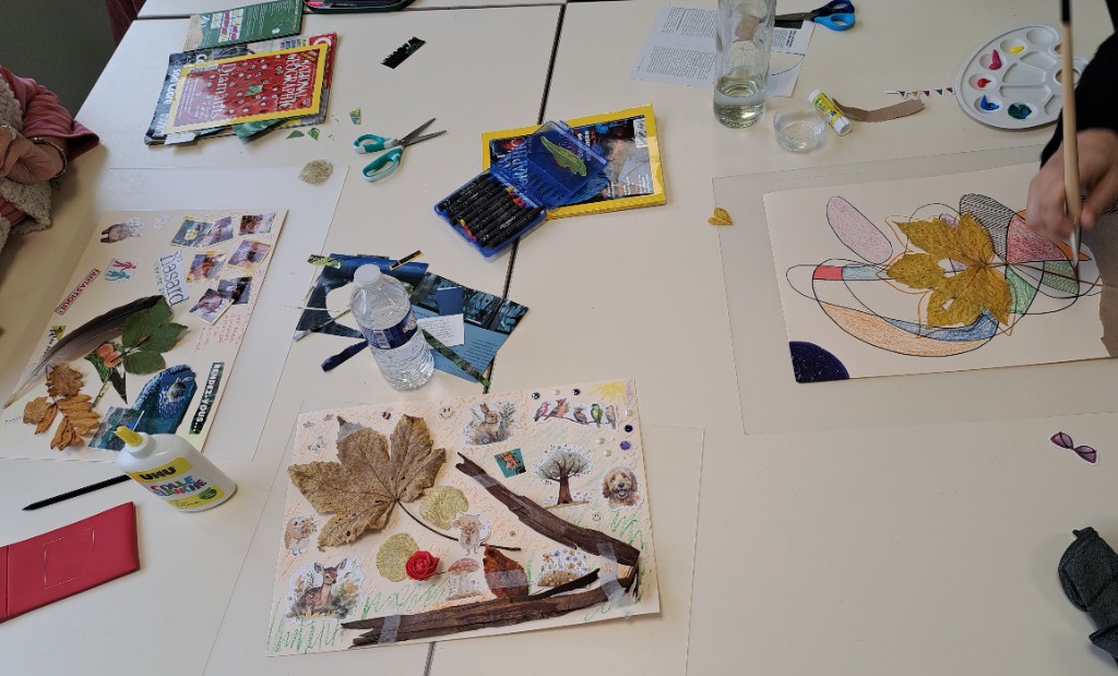 photo activite Marie BABELOT - Art-thérapeute