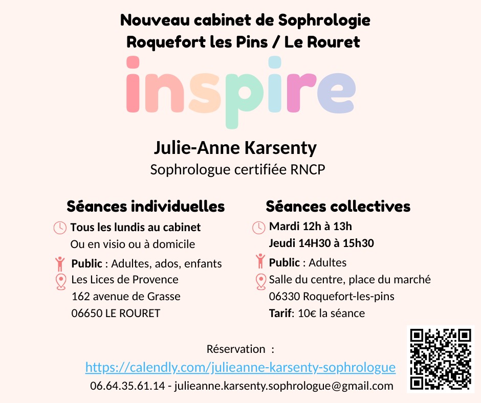photo activite Julie-Anne Karsenty - INSPIRE