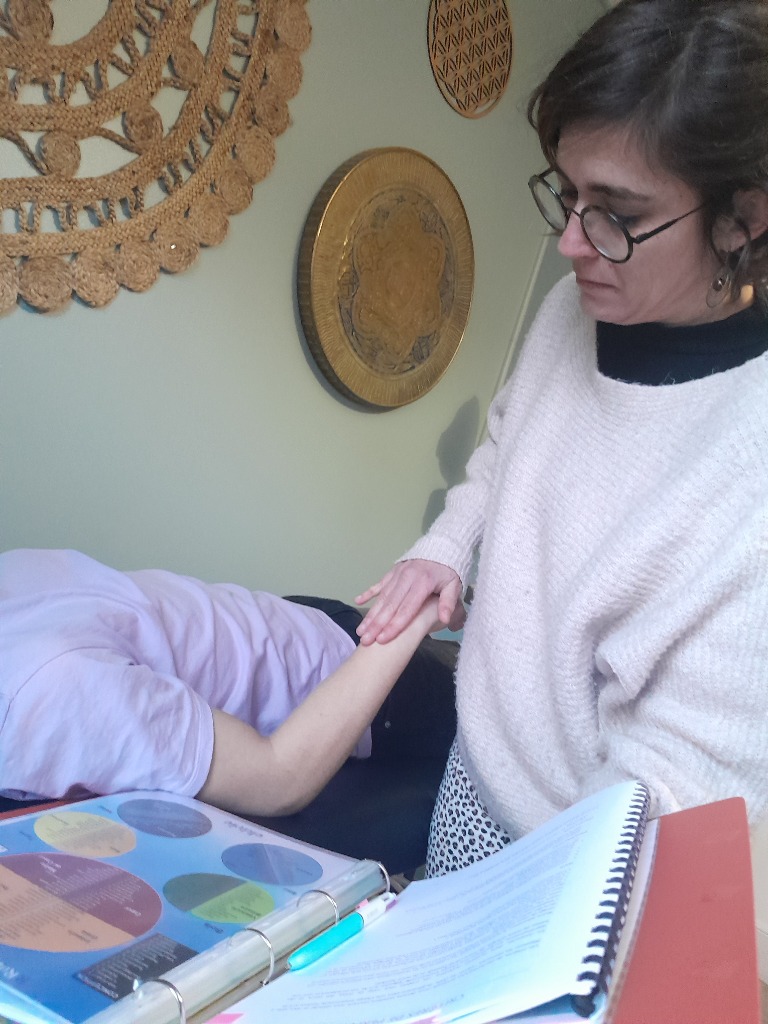 photo seance Adeline Frey - Kinésiologue