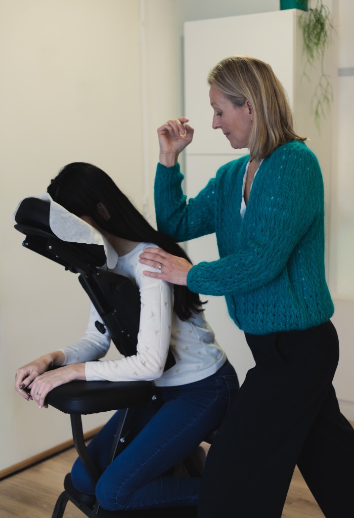 photo seance Gaëlle Sculo Naturopathie Réflexologie