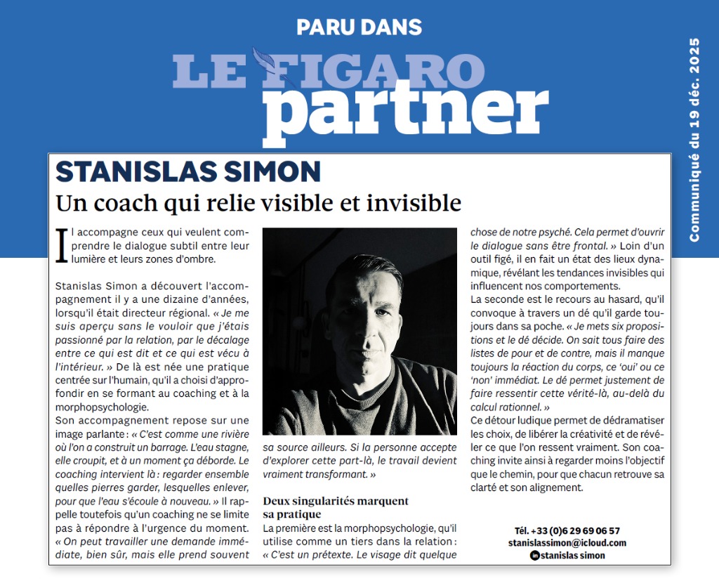 photo seance Stanislas SIMON