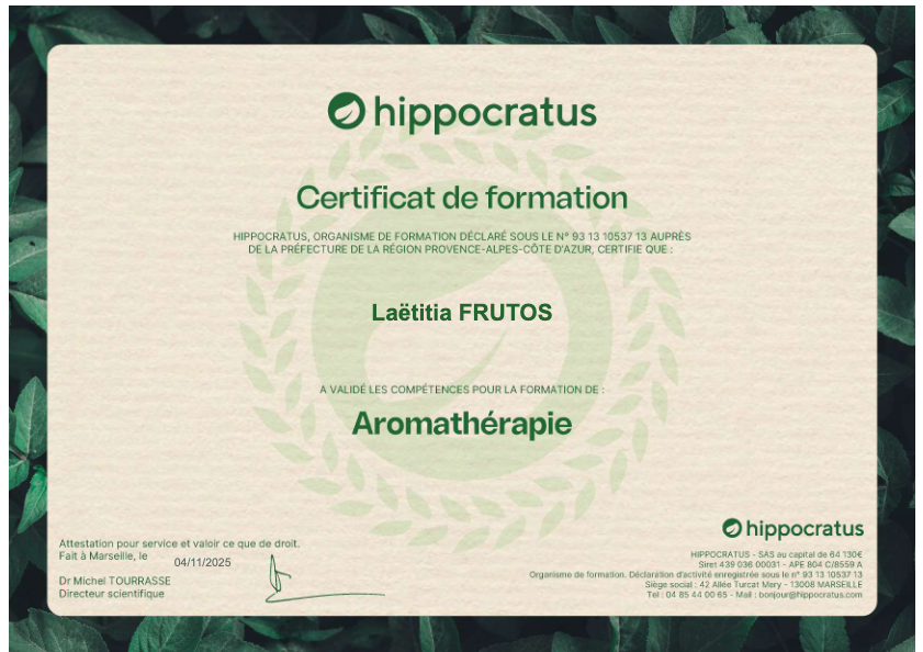 photo diplome DOUCE LUNE "New Age"