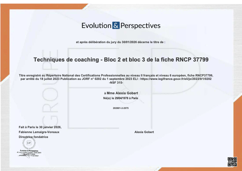 photo diplome Alexia Gobert