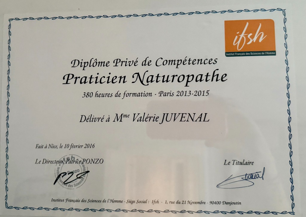 photo diplome Valerie Maarek