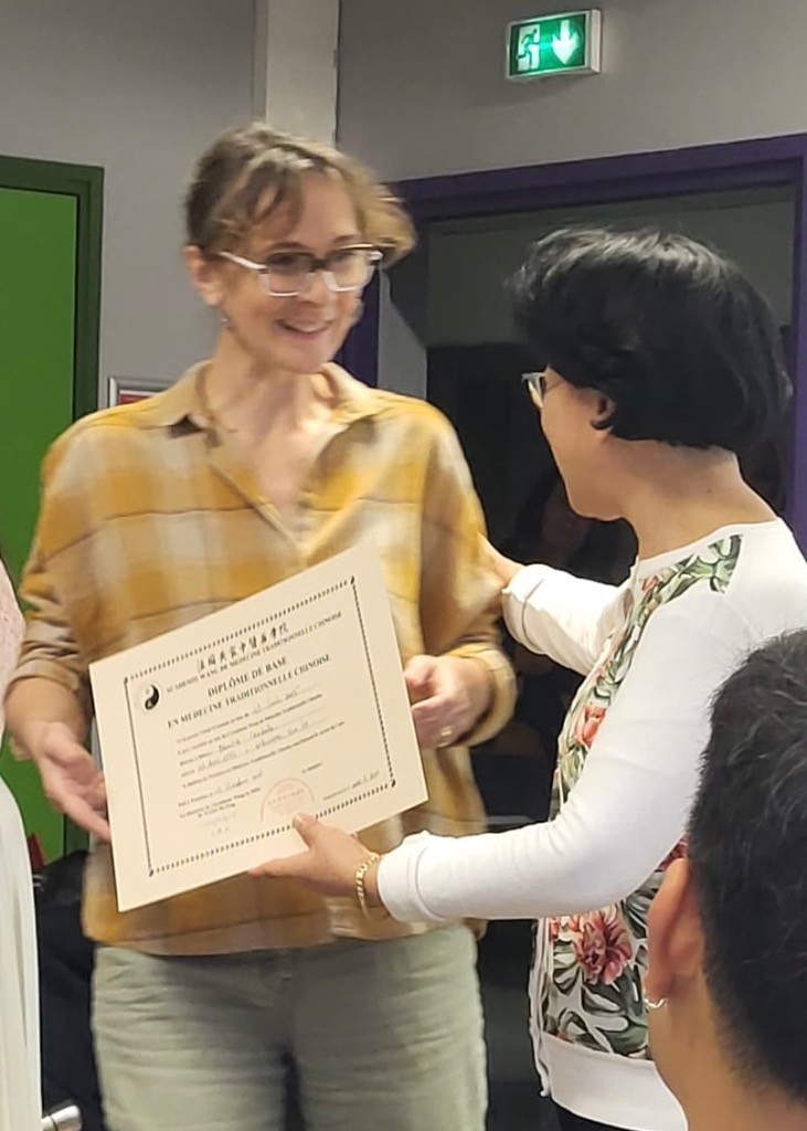 photo diplome Isabelle Bentz