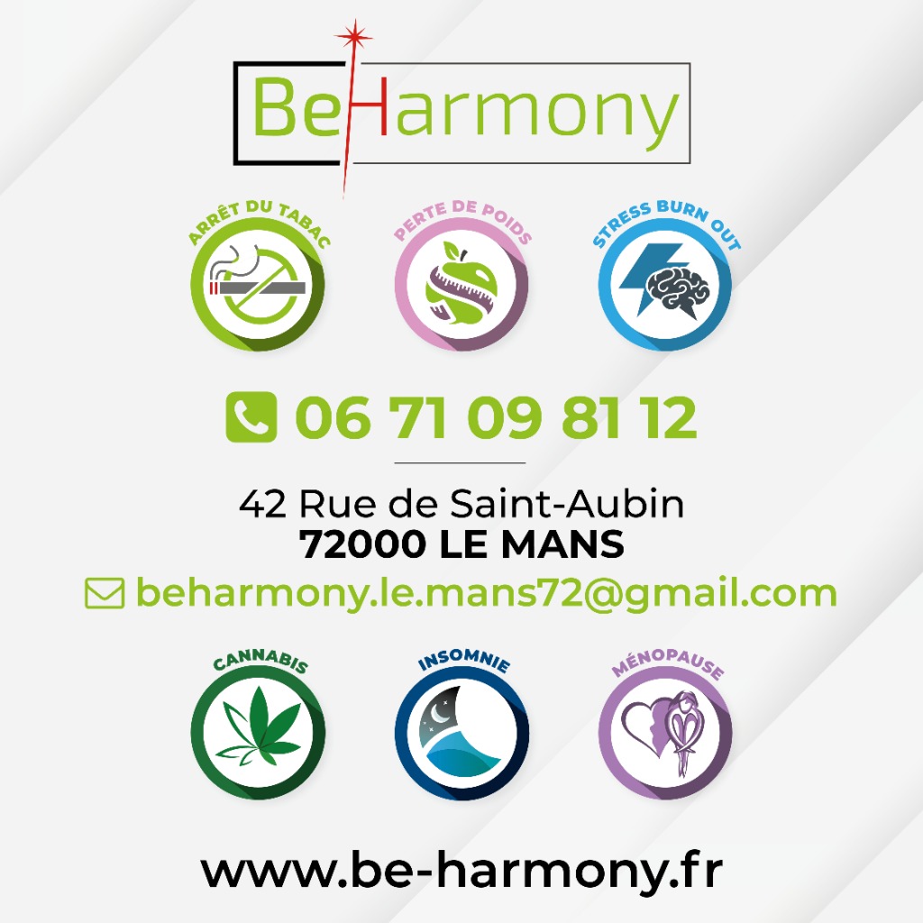 photo portrait Be-Harmony Le Mans - Arrêter de fumer au laser