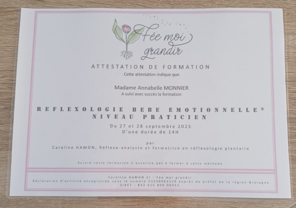 photo diplome Annabelle Monnier