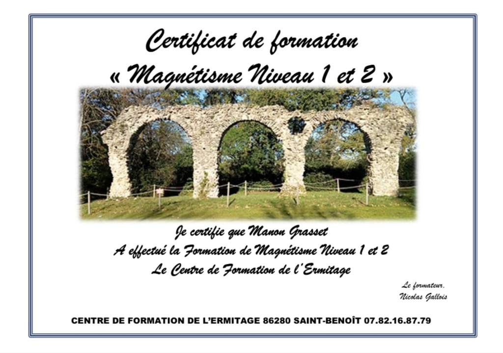 photo diplome Manon Grasset