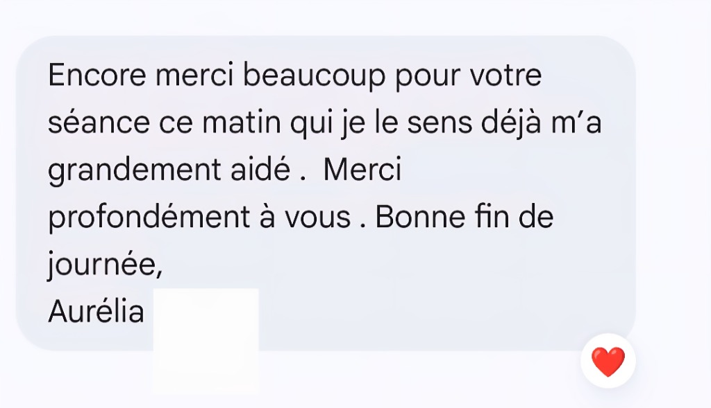 photo activite Léa - Fasciathérapeute