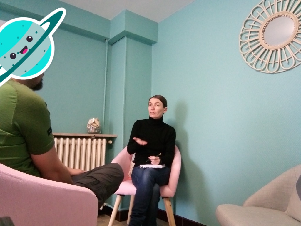 photo seance Bérengère Gelot Psychopraticienne