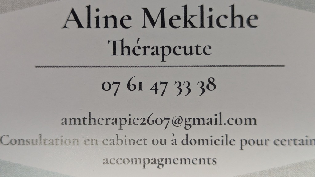 photo portrait Aline Mekliche