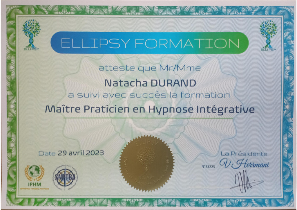 photo diplome Natacha DURAND 