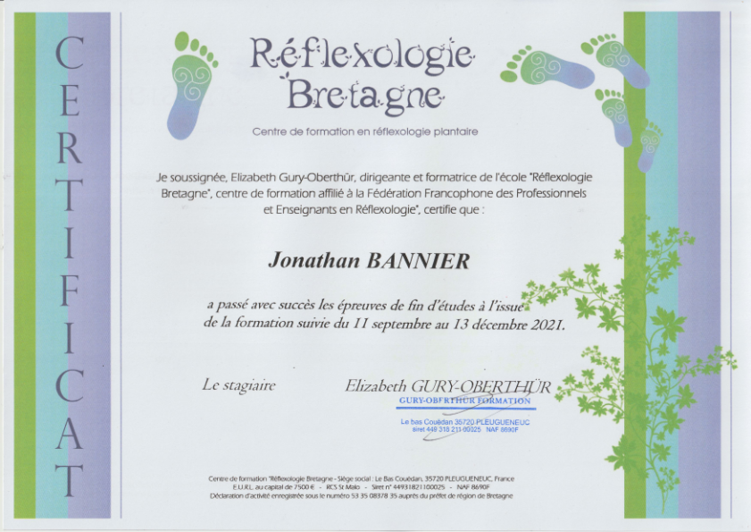 photo diplome Jonathan Bannier