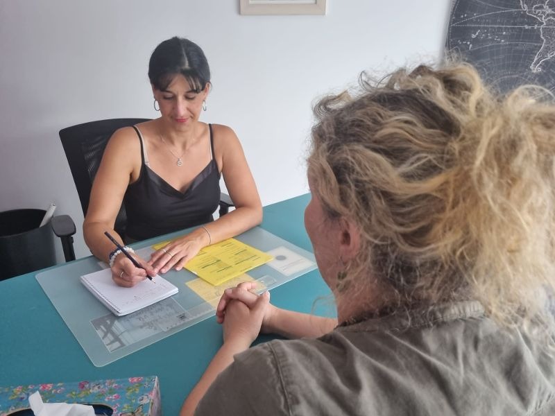 photo seance Syndie DESCHARNE