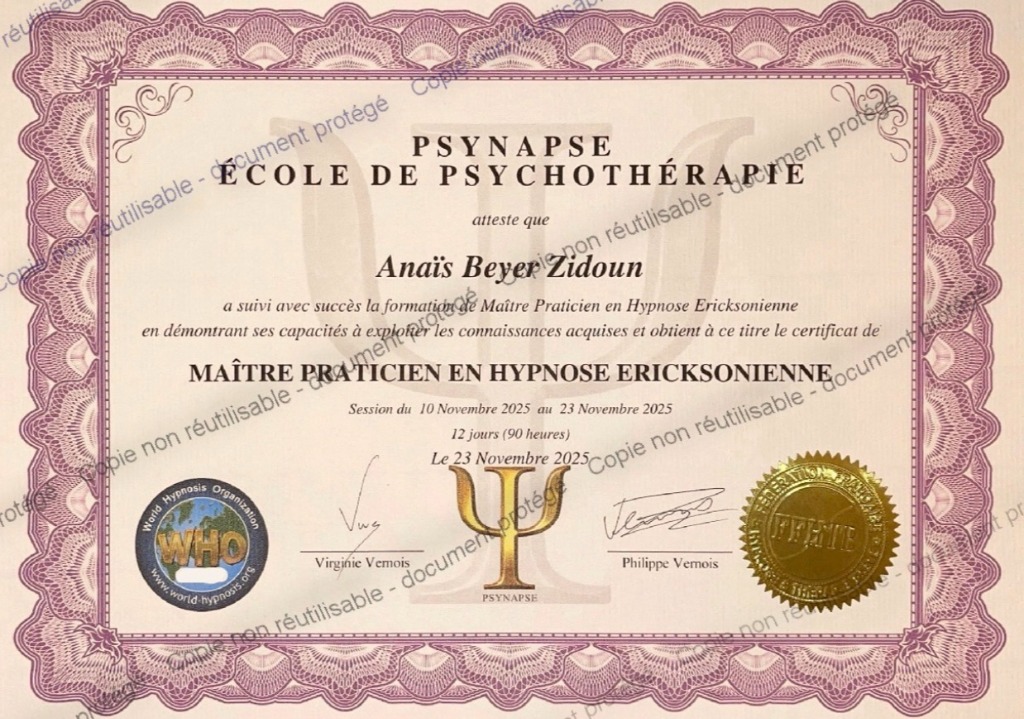 photo activite BEYER ZIDOUN Anaïs