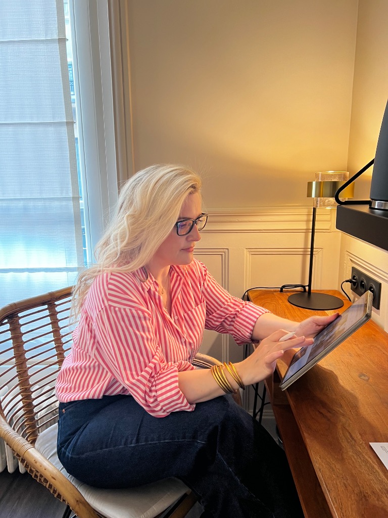 photo seance Catherine berthomé 