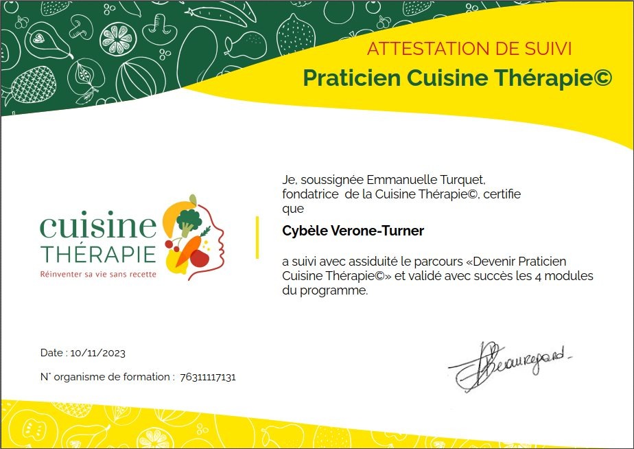 photo diplome Brin d’Emotion