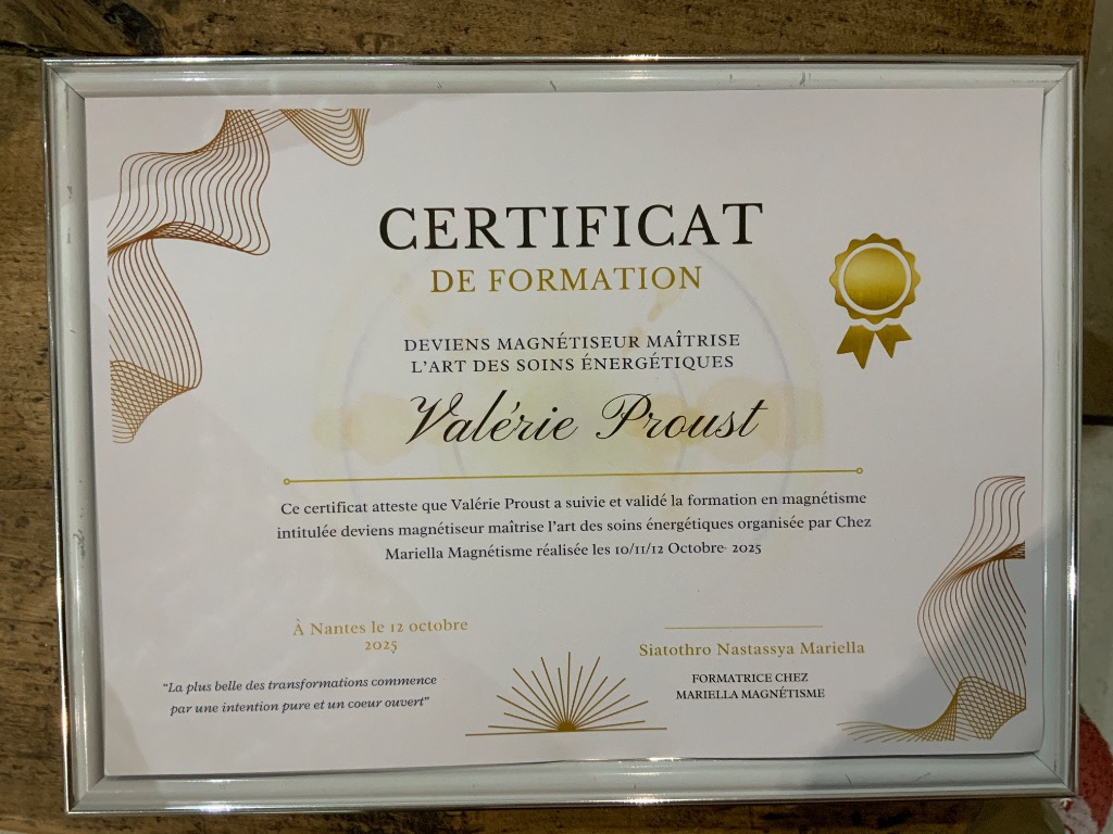 photo diplome La parenthèse de Laly