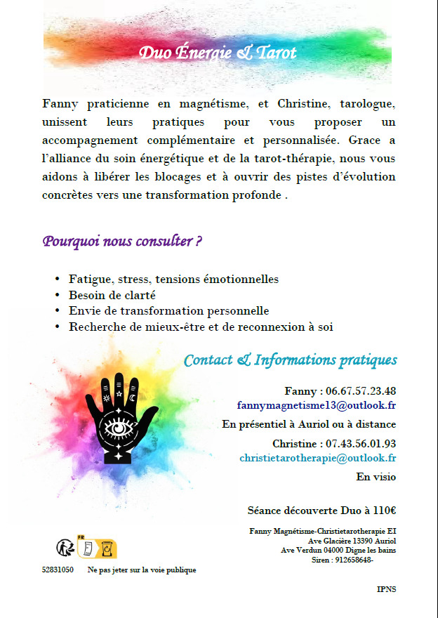 photo activite Christietarotherapie