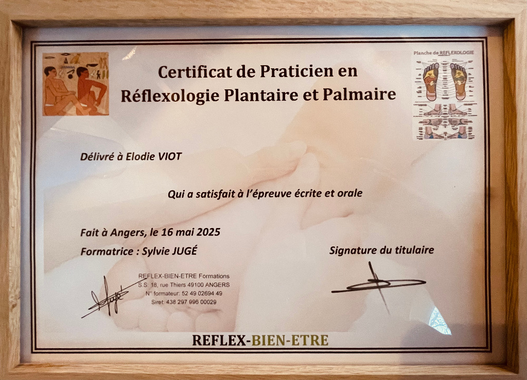 photo diplome Elodie VIOT